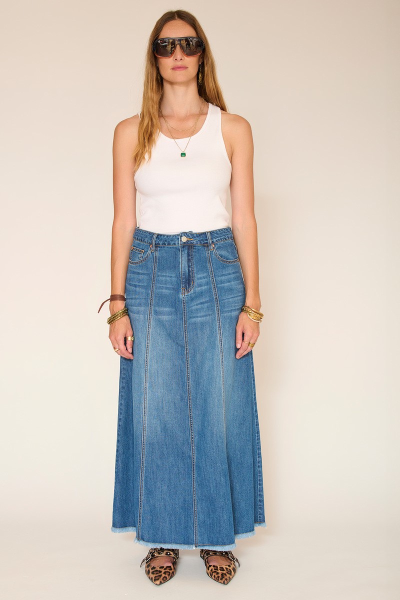 FALDA TEJANA SHIBUYA COLOR AZUL 1